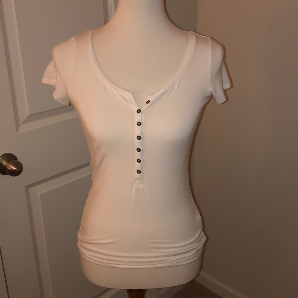White Short Sleeve Tee